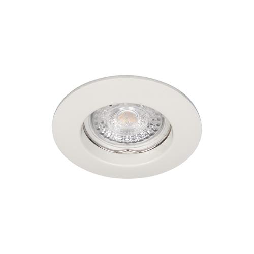 Spot BE BETTER ring GU10 rond vast, wit IP20