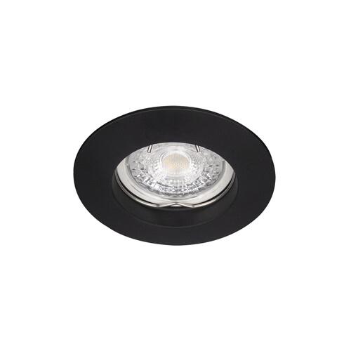 [UNI-2305] Spot BE BETTER ring GU10 rond vast, zwart IP20