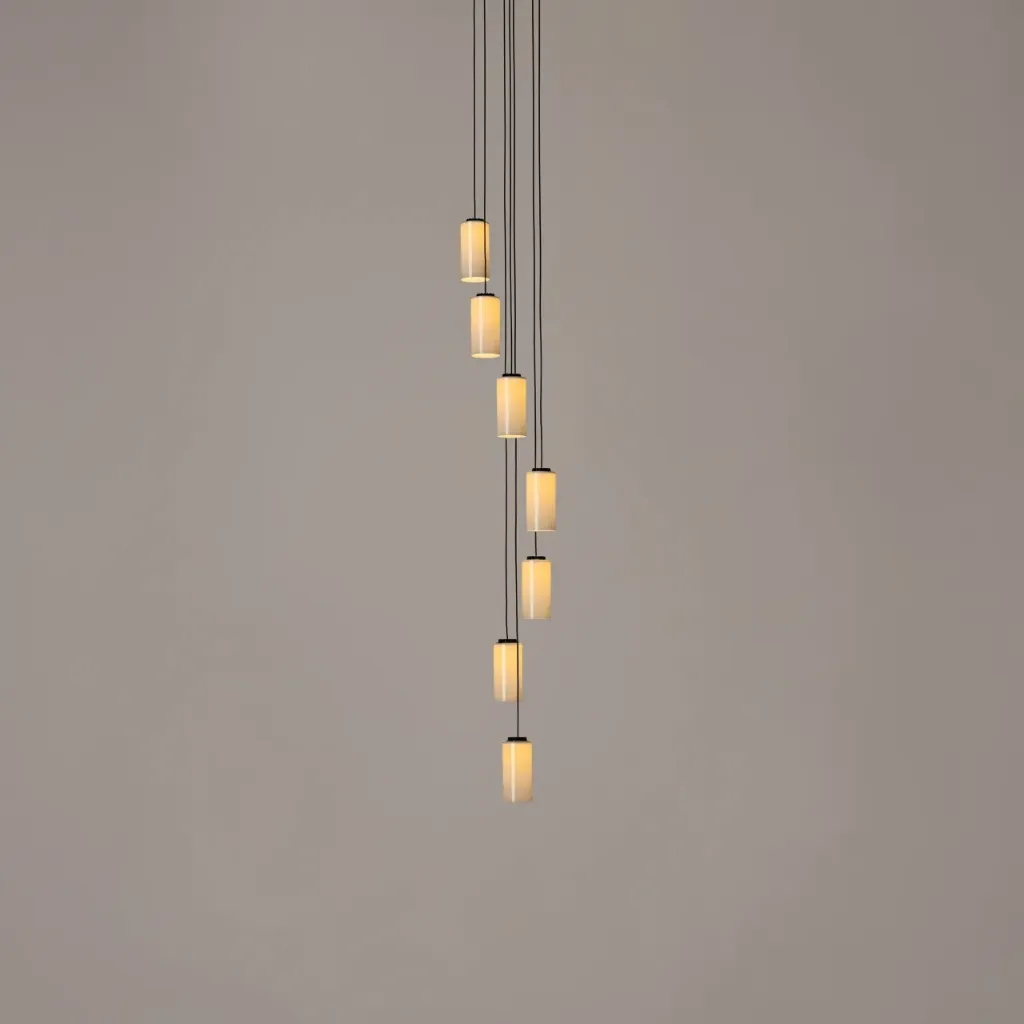 [SNC-CICPB01] Cirio Cascada 7, LED capsule with electric black cable 3 m / 118.1".