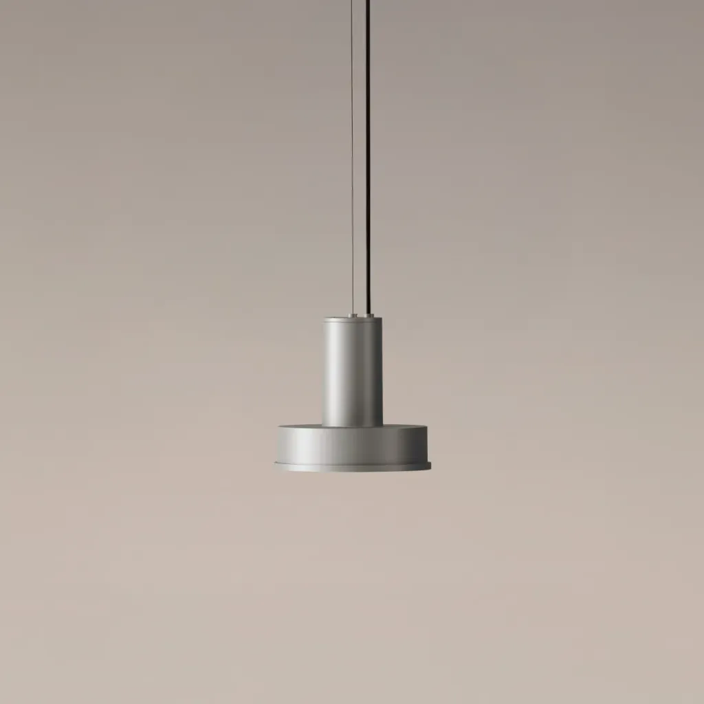 Arne S Domus, Aluminum grey structure and canopy. Dimming 1-10V.