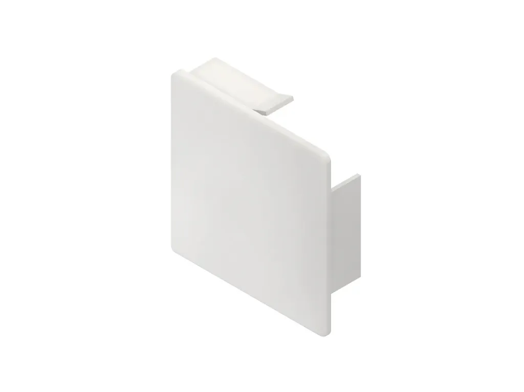 Eindstuk HKL, RAL 7030, 60x60mm