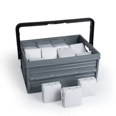 Flex-O-Box 40x 6mm2 box grijs