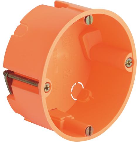 Hollewand, inbouwdoos Ø 68 x 35 mm