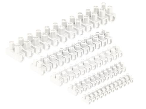 [HLI-331319] Verbinding, lusterklemmen wit 2,5 - 10,0 mm² - 12-polig - 850°C