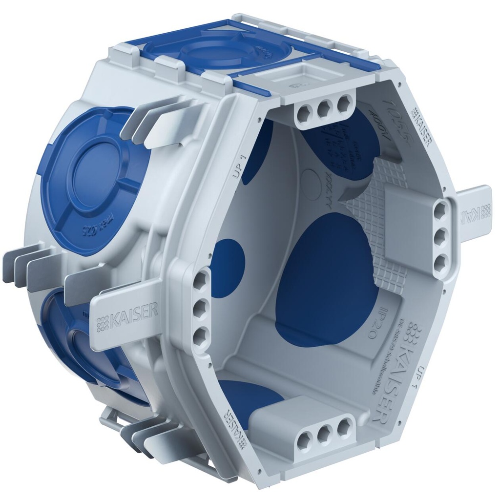[HLI-1055-26] Inbouw inbouwdoos UP¹ ECON® Fix luchtdicht, met klemribben