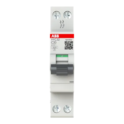 [ABB-VYC32C20] Automaat VYC30 2P 20A Kurve C 3kA