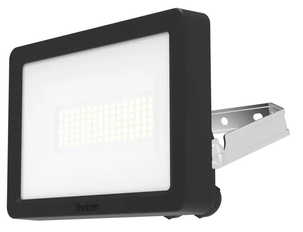 [TPL-theLeda B20 dual BK] LED straler 20W ALU 230VAC 3000K-4000K zwarte afwerking