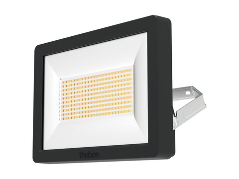 [TPL-theLeda B50 dual BK] LED straler 50W ALU 230VAC 3000K-4000K zwarte afwerking