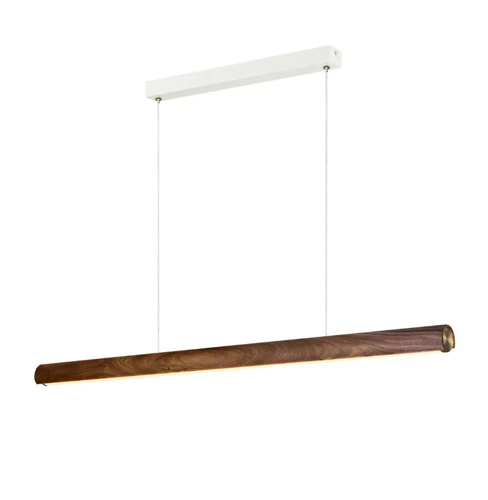[NDL-2620113014] Akeno 115 - Hanglamp - Donker Hout - 24W/1900lm