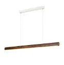 Akeno 115 - Hanglamp - Donker Hout - 24W/1900lm
