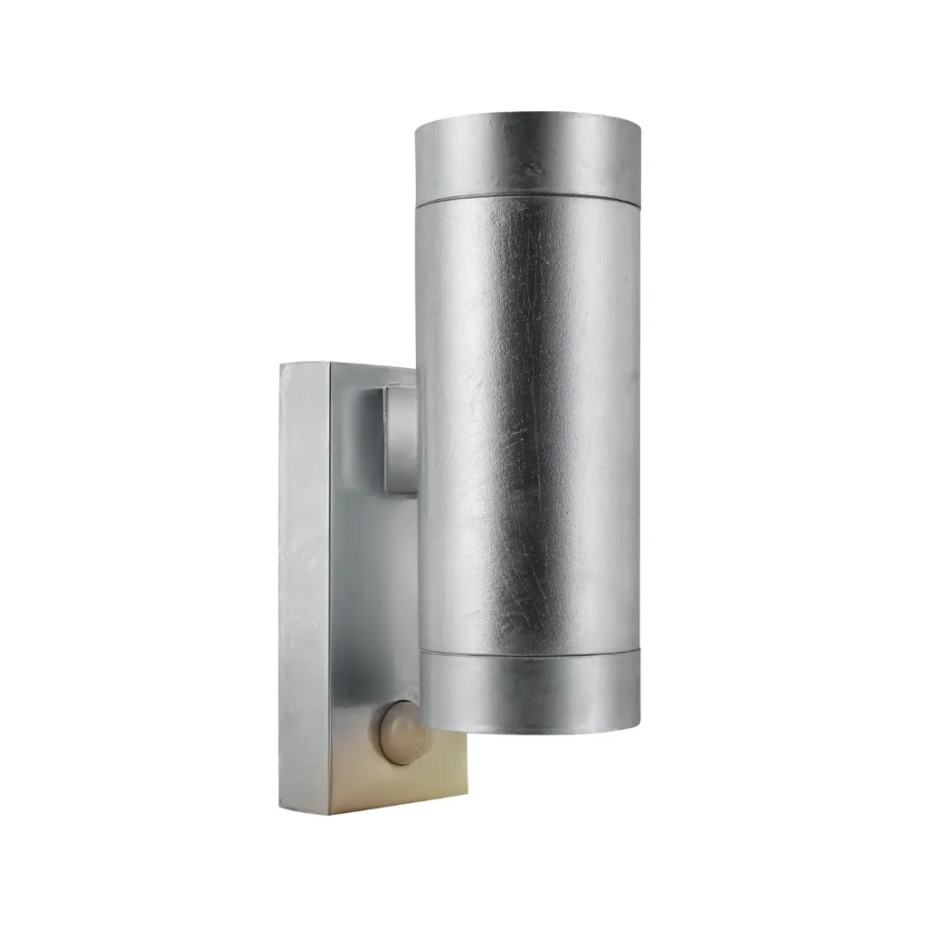 Tin Maxi Sensor [IP54] Seaside - Wandlamp - Gegalvaniseerd - 2xGU10