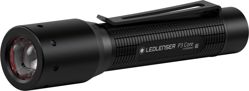 Ledlenser P3 CORE - zaklamp - 90 lumen - IP54 - focus